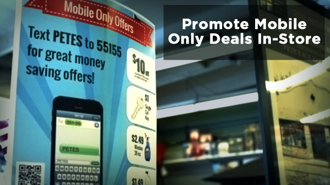 Mobile Only Promotions