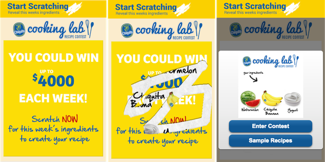 Chiquita Cooking Lab Recipe Contest Ingredients