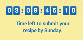 Chiquita Cooking Lab Recipe Contest Timer