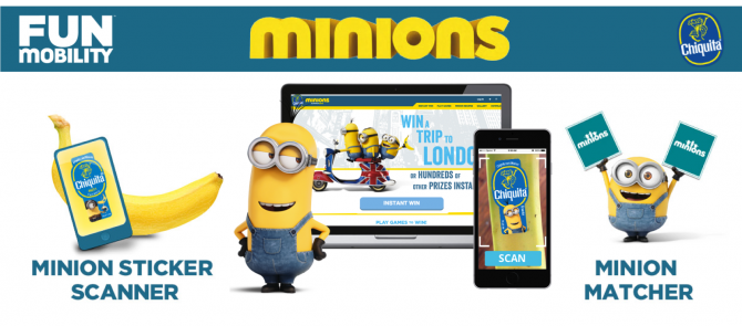 FunMobility Chiquita Minions Sweepstakes