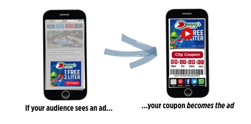 Mobile Coupons Banner Ads